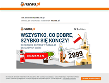 Tablet Screenshot of odn.wszechnicapolska.edu.pl